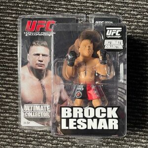 UFC Collectible Figure Packaging - Red and Black Logo